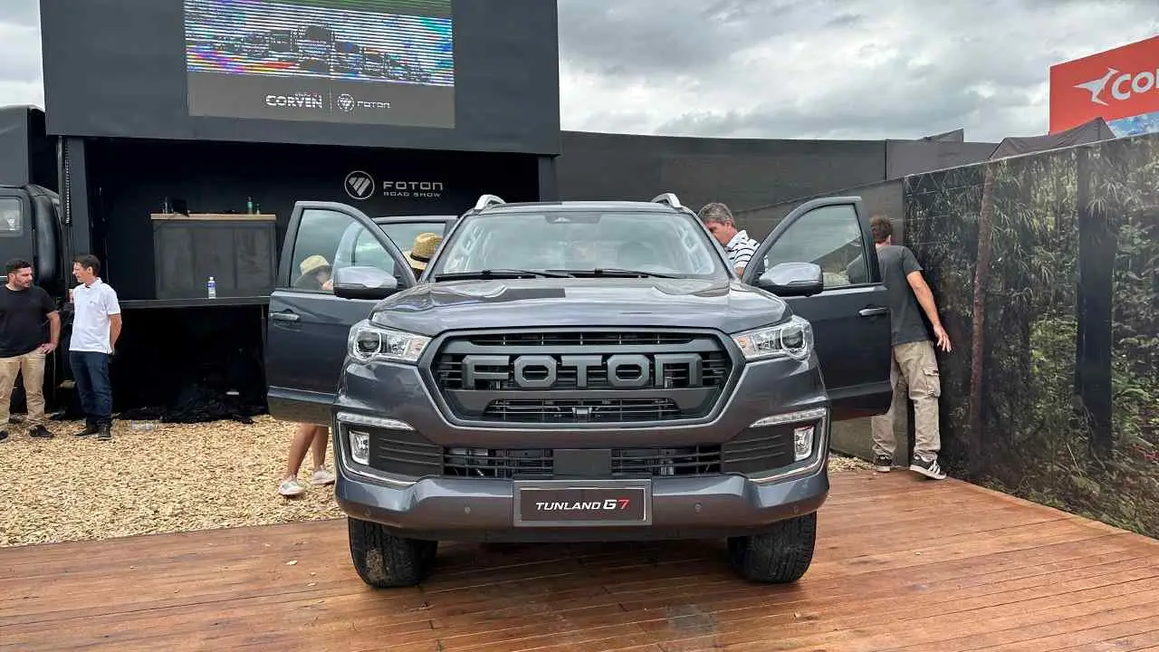 Otra de las camionetas de Foton: la Tunland G7.