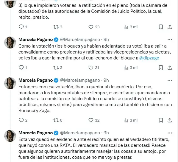  Karina Milei, Martín Menem y Lilia Lemoine desconfían de la lealtad de Pagano 