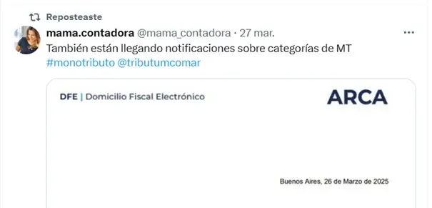 Monotributo: ARCA intima a saltar de categoría y a pagar más impuesto