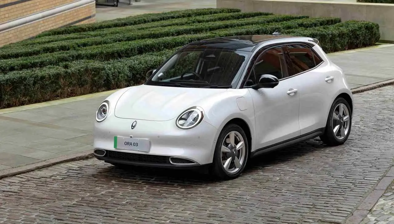 Ora 03, el modelo eléctrico que tomó el legado del Volkswagen Beetle.