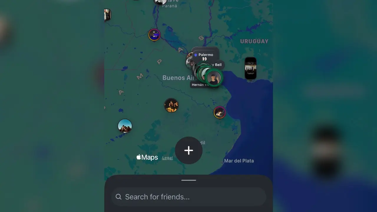 Así se ve el Mapa de Amigos en Instagram