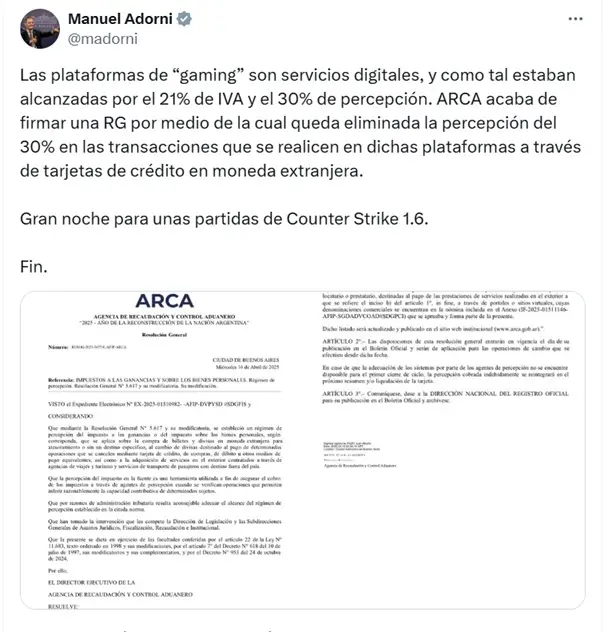 Eliminan recargo del 30% para compras en dólares de videojuegos: