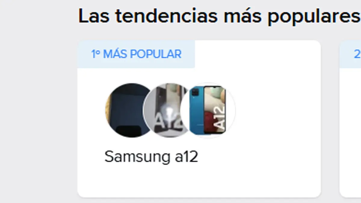 El Samsung Galaxy A12 era el celular más popular en Mercado Libre en la primera semana de mayo.