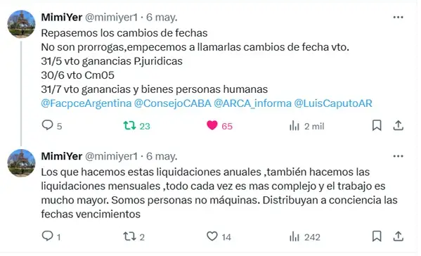 Contadores solicitan una mayor prórroga