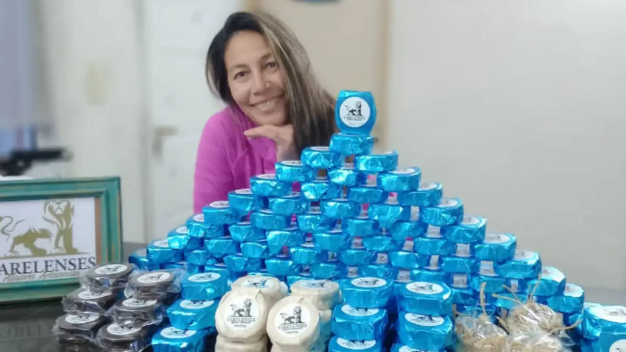 Celina siempre habla en plural: Varelenses es un proyecto familiar con sus hijos