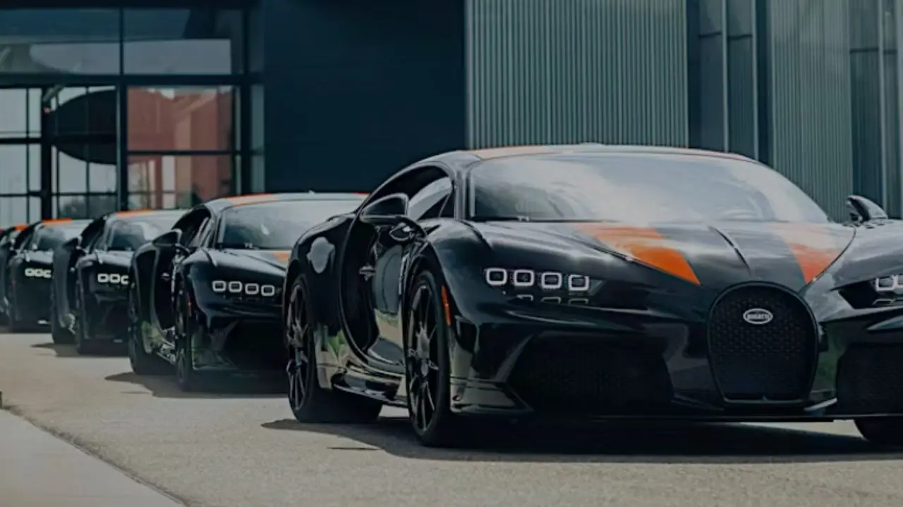 Bugatti sacó a la venta solo 30 unidades del modelo Chiron Super Sport 300+