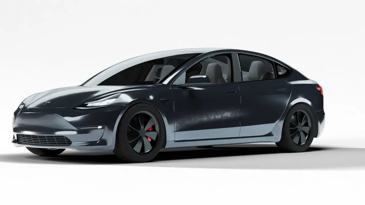 El Model 3 de Tesla es uno de los autos de la compañía de Elon Musk que se venden en Uruguay