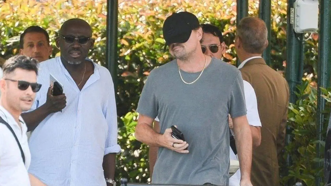 Leonardo Di Caprio fue otro de los invitados de lujo a la ceremonia