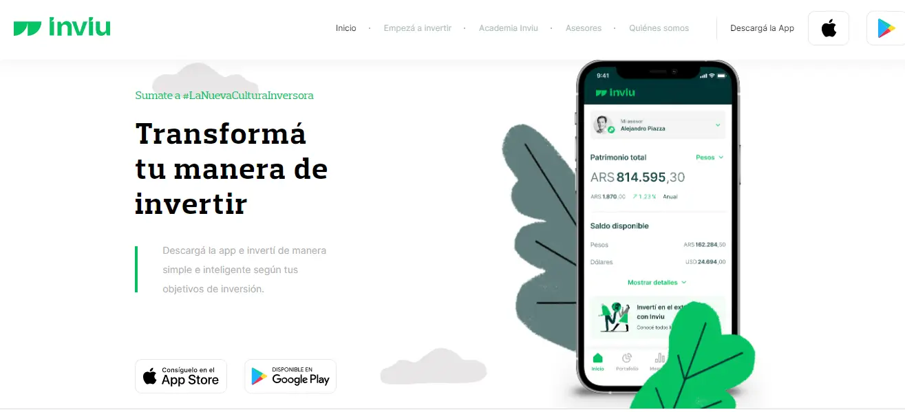 Inviú se suma al grupo de apps para invertir que comenzaron a tomar fuerza en el último año