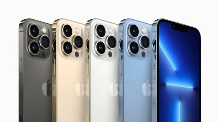 Los colores del iPhone 13