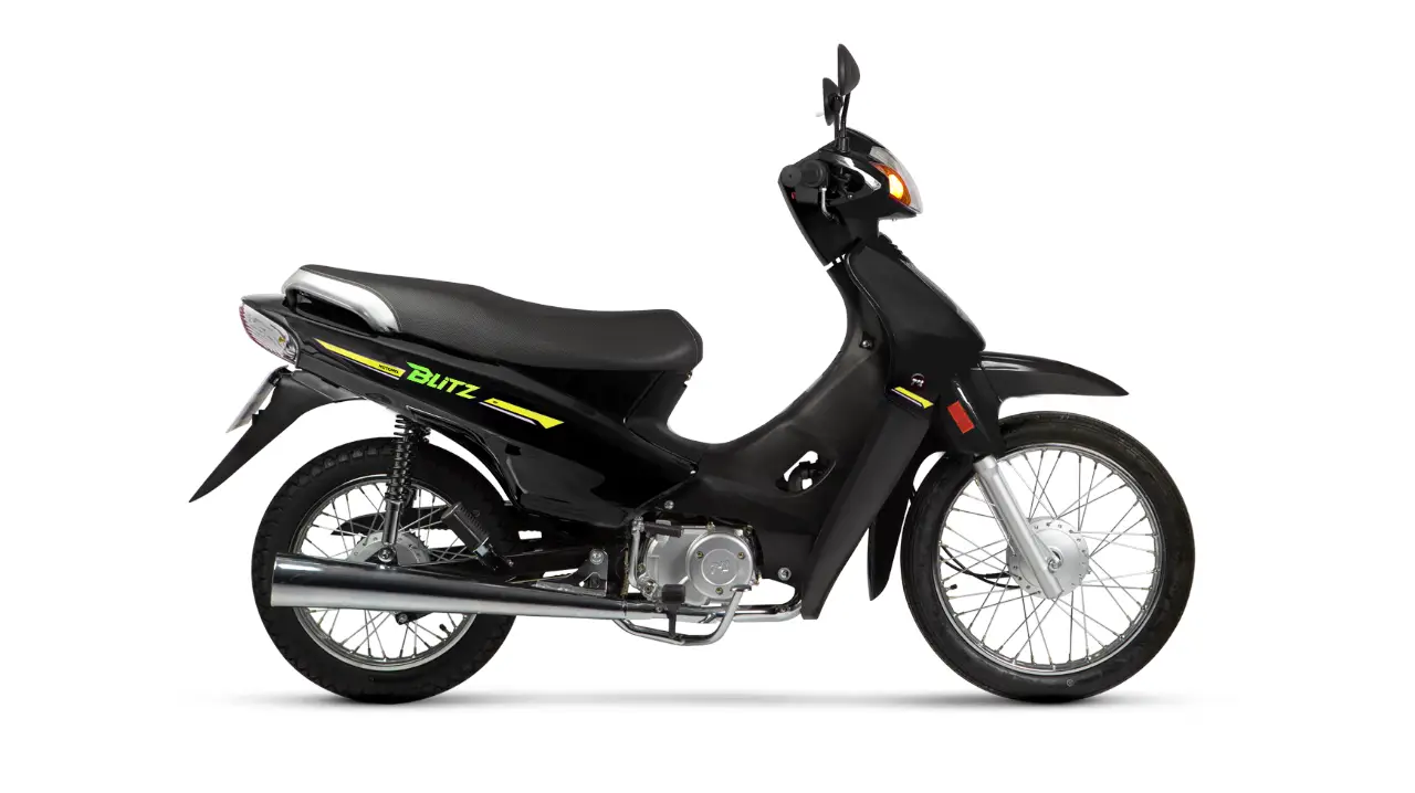 Motomel, otra de las motos chicas más vendidas.