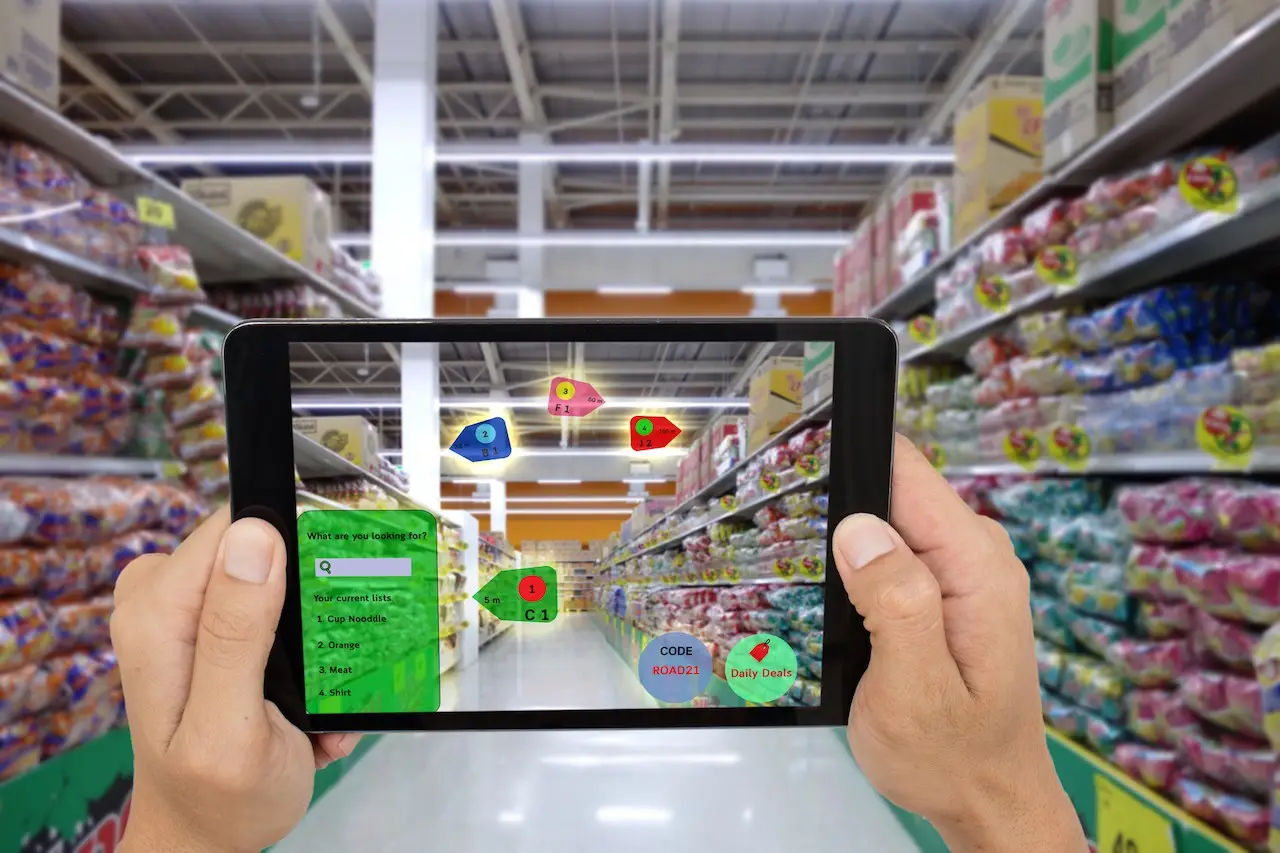 La realidad aumentada llegó a los productos de los supermercados.