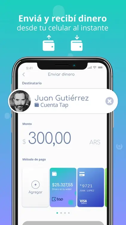 La billetera se encuentra disponible en Argentina para Android y iOS como Tap Billetera