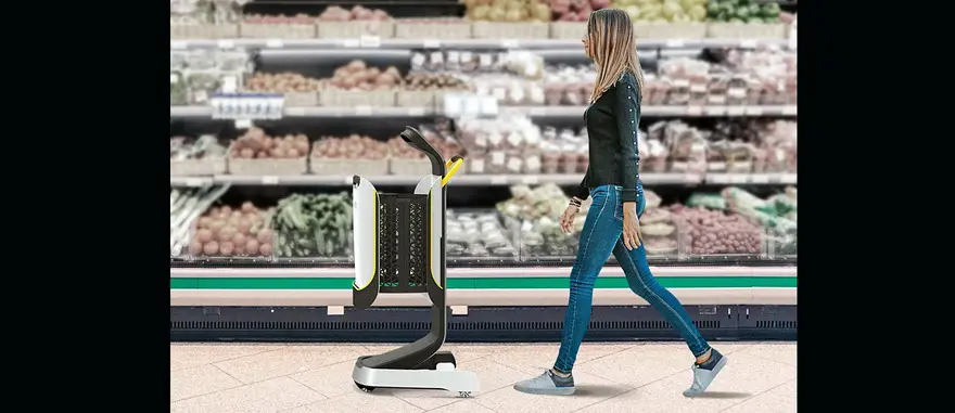 Este carrito inteligente facilitará las compras en el supermercado