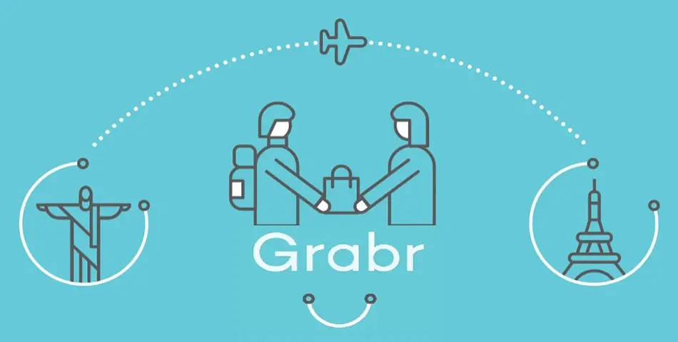 Grabr es una plataforma ecommerce que conecta viajeros y compradores