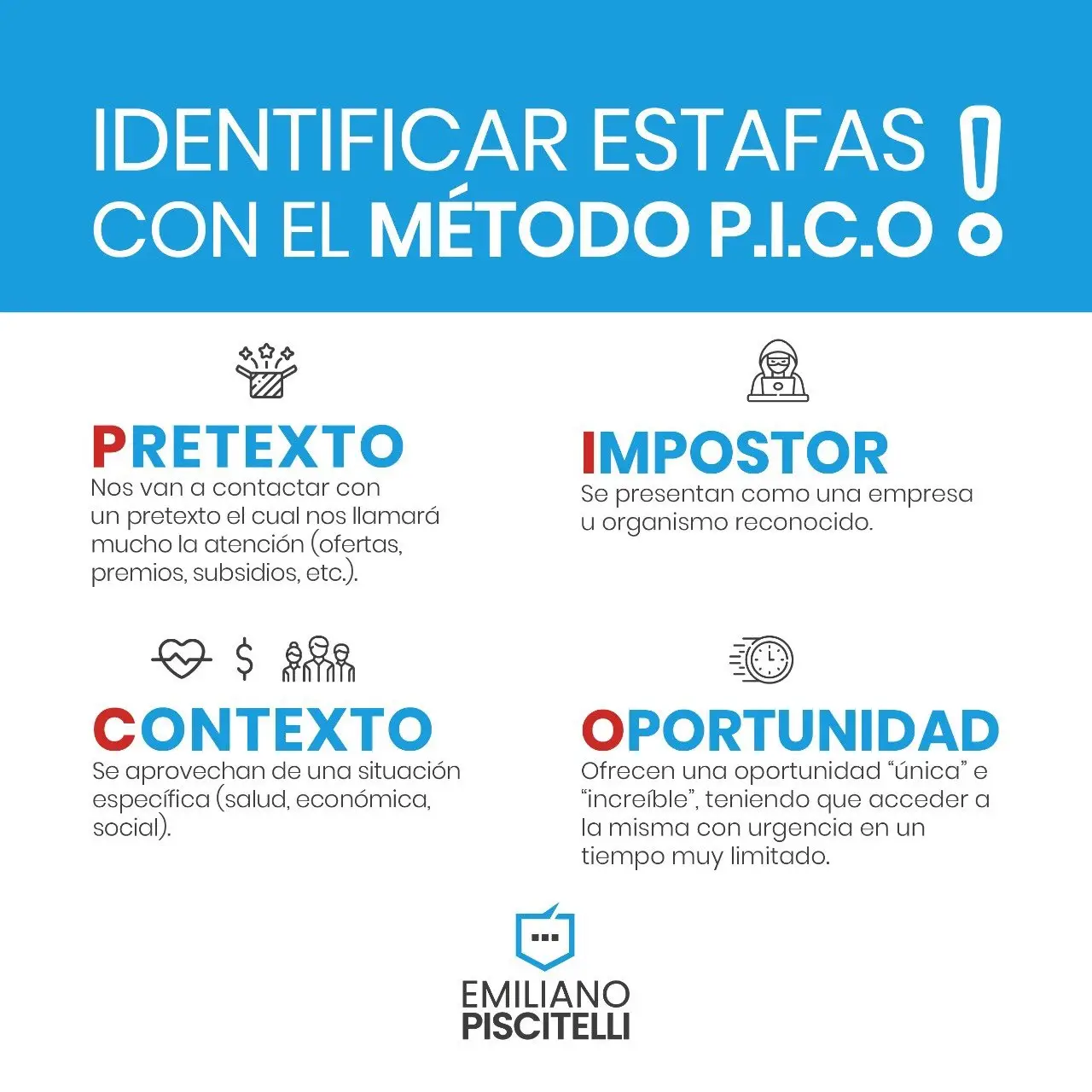 Cómo prevenir estafas