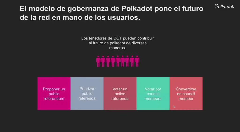 Así es el modelo de gobernanza de Polkadot