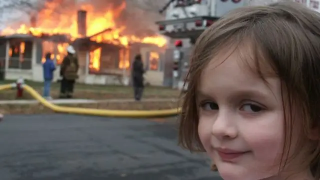 La foto de la niña Zoe Roth f