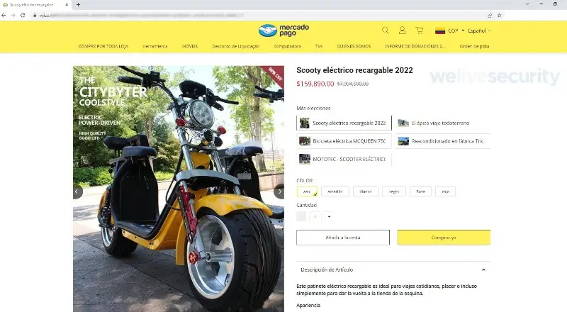 Los cibercriminales hacen uso de anuncios en distintas plataformas para promover el engaño