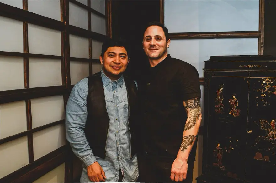Jonathan Rivas y Esteban Leiva, dos de los fundsdores del nuevo bar temático