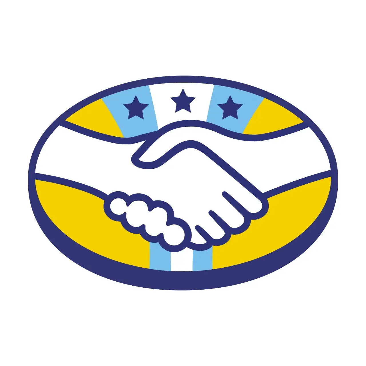 El nuevo logo de Mercado Libre en apoyo a la Selección Argentina.