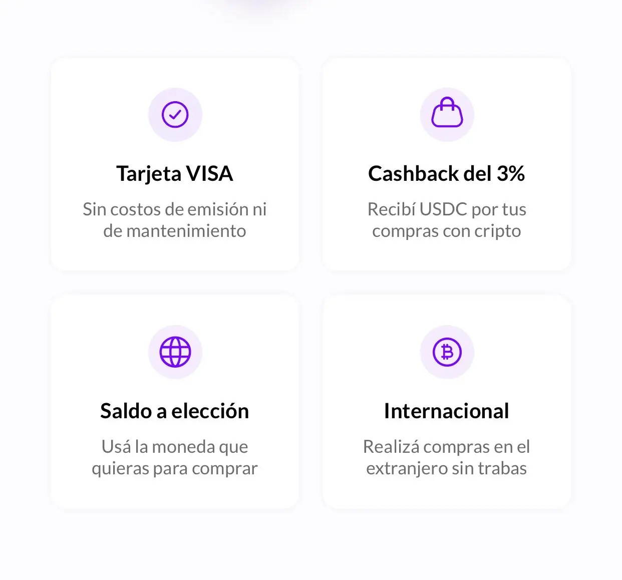 Características de la nueva Ripio Card