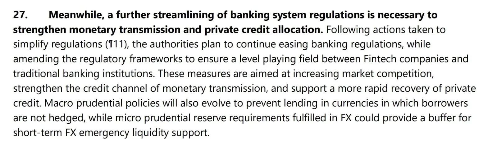 El pedido del FMI para generar reglas claras entre bancos tradicionales y fintechs