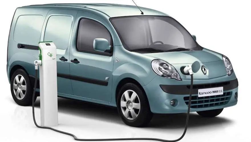 Renault Kangoo ZE, el único utilitario de carga eléctrico.