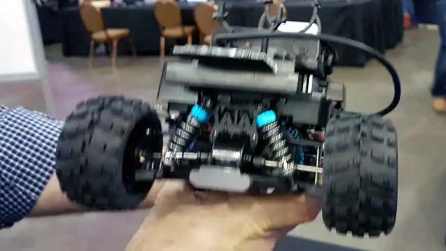 Detalle del AWS Deep Racer.