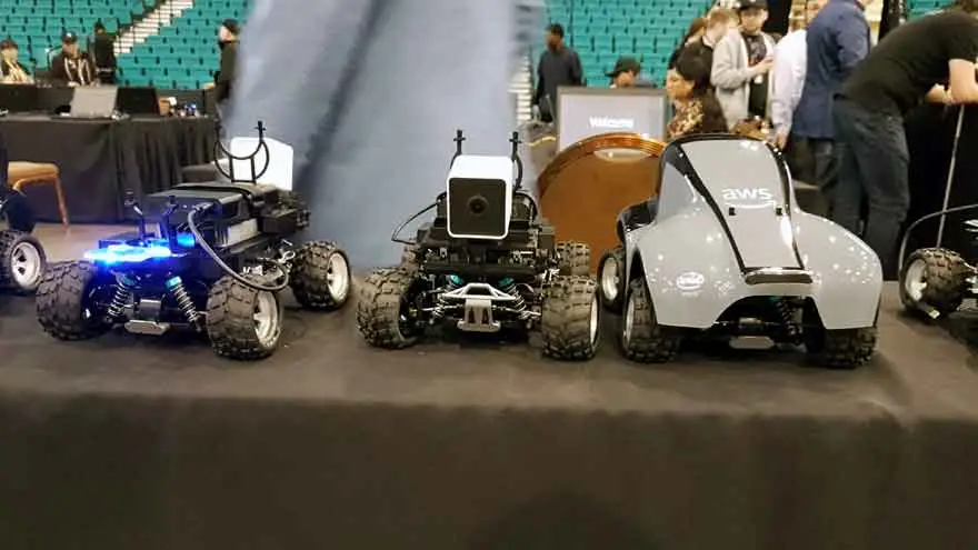 Modelos del AWS Deep Racer.