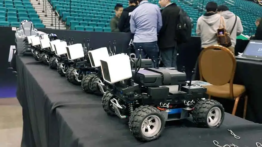 Unidades del AWS Deep racer