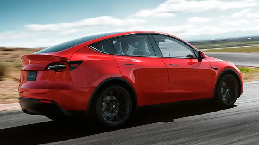Parte trasera del Model Y