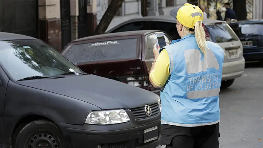 Agente de tránsito de la Ciudad de Buenos Aires