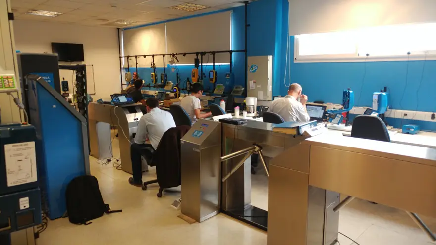 Laboratorio de Nación Servicios en el que se desarrollan las homologaciones de SUBE