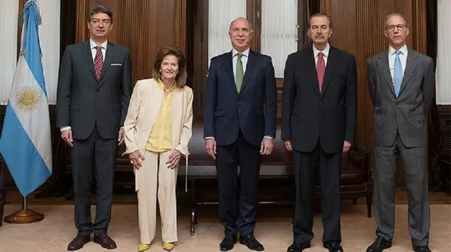 Miembros de la Corte Suprema