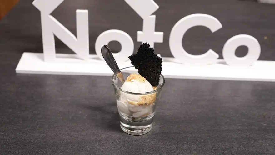 El NotIceCream está elaborado a partir de arvejas. Llegará a la Argentina antes de fin de año