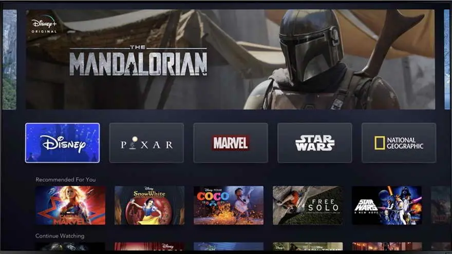 La plataforma de Disney ofrece material de la más alta calidad