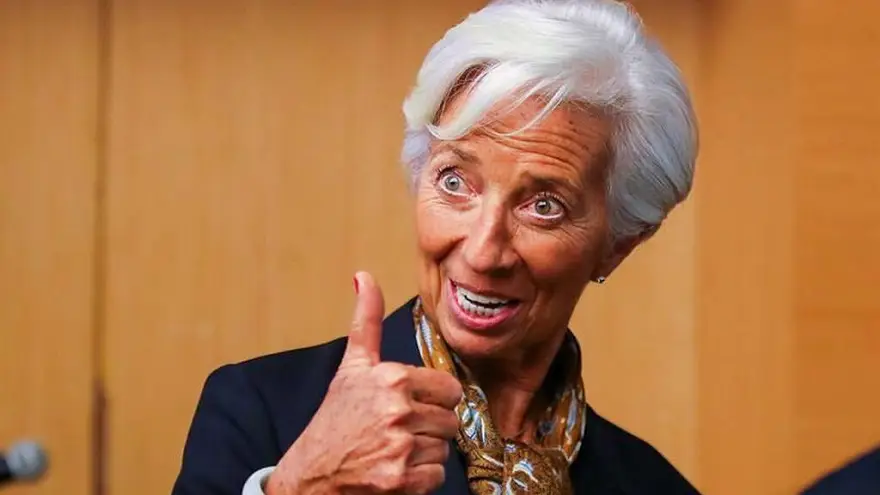 La presidenta del BCE, Christine Lagarde