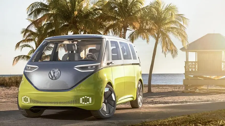 VW ideó la combi eléctrica del futuro.