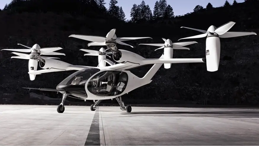 Fundada en 2009, Joby Aviation desarrolla un pequeño avión eléctrico de cinco plazas con despegue y aterrizaje verticales
