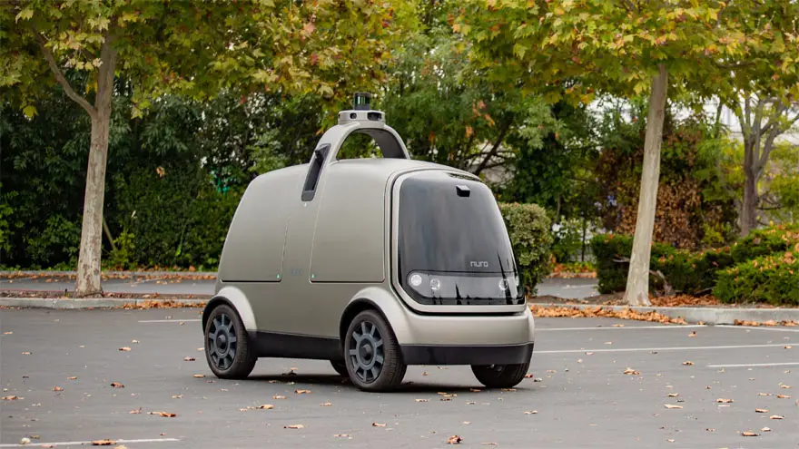 Nuro, el robot para entregas que prueba FedEx