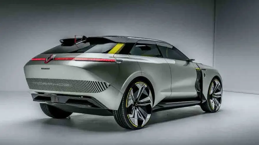 Así es el Renault Morphoz de atrás.