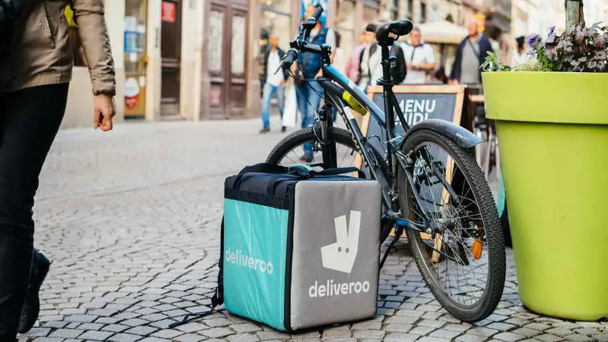 Repartidor de Deliveroo
