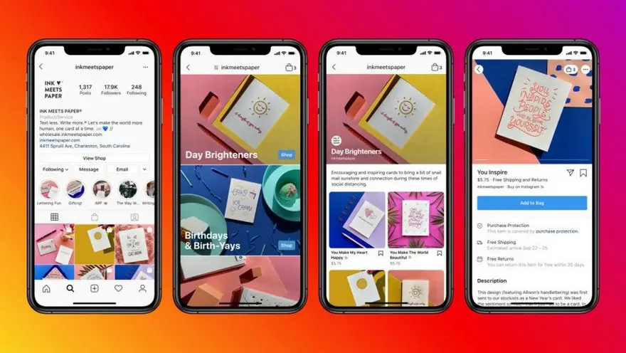 Facebook está probando la función para poder comprar desde los videos de Instagram