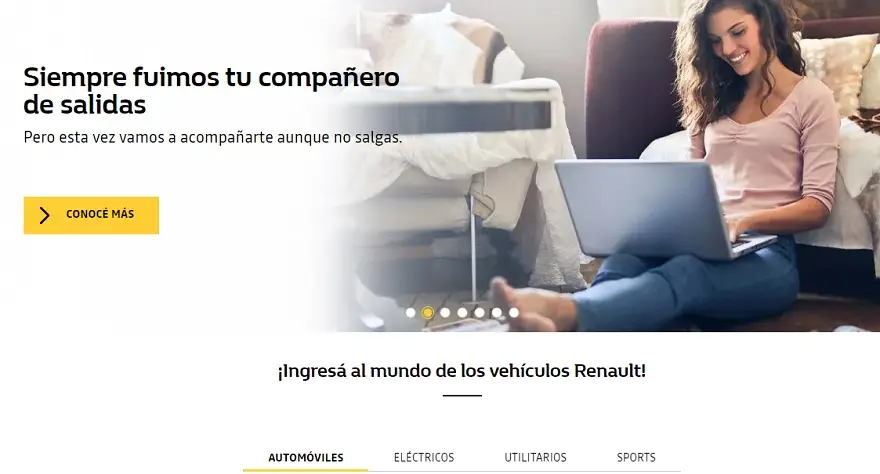 Renault creó la solución online para no salir de casa.