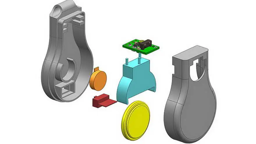 Sncillo en su diseño, el collar Pulse se puede imprimir en 3D en cualquier casa