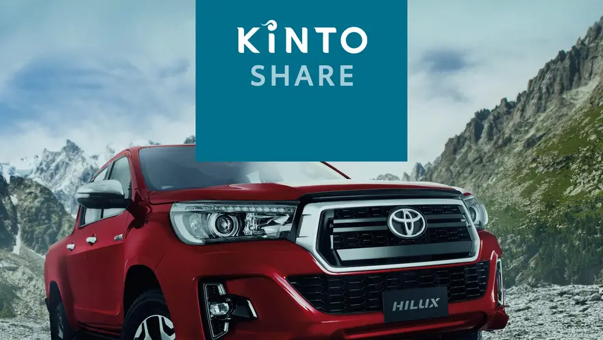 Toyota Kinto, un nuevo servicio de movilidad.
