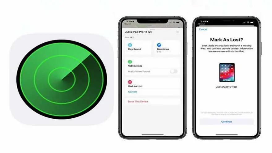 Podrás rastrear todos los dispositivos Apple que utilizas y encontrarlos