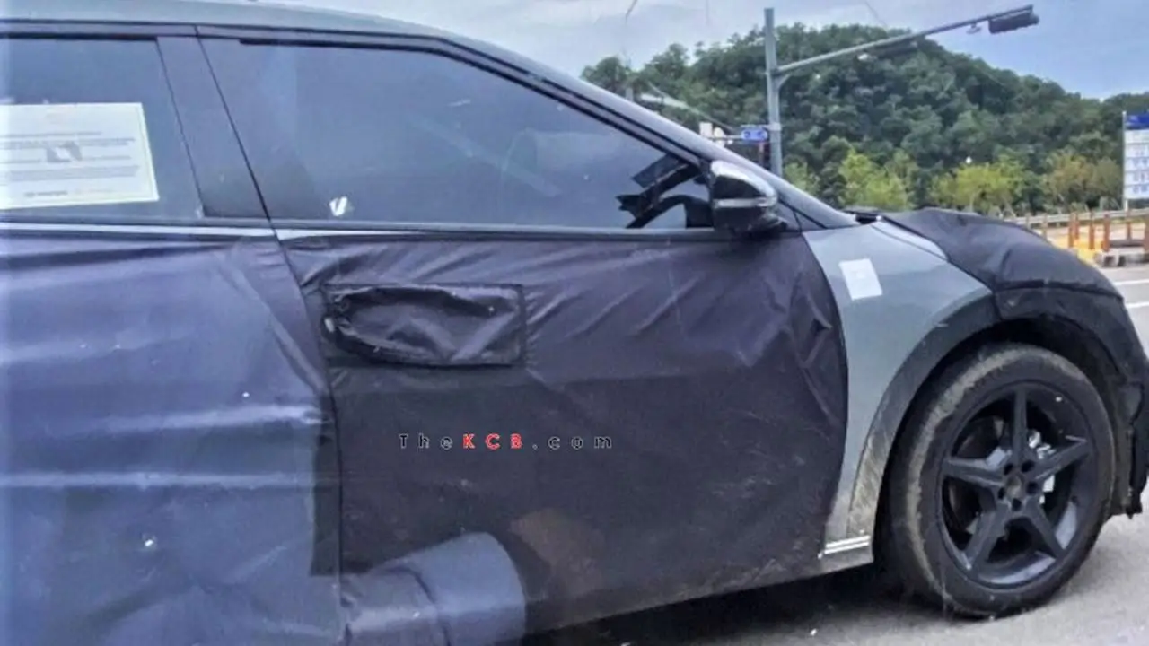 El nuevos modelo de Kia en su fase de prueba