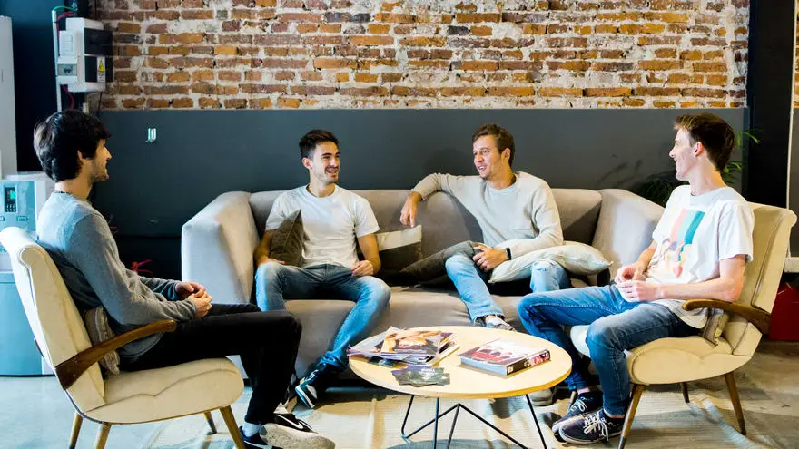 Fabian Mealla, Juan Correa, Alan Mac Carthy y Felipe Remy
